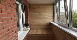 Отделка, остекление, утепление балконов в Тихвине от 210 руб. м/2.